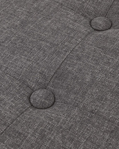 Banqueta Pouf Lino Gris