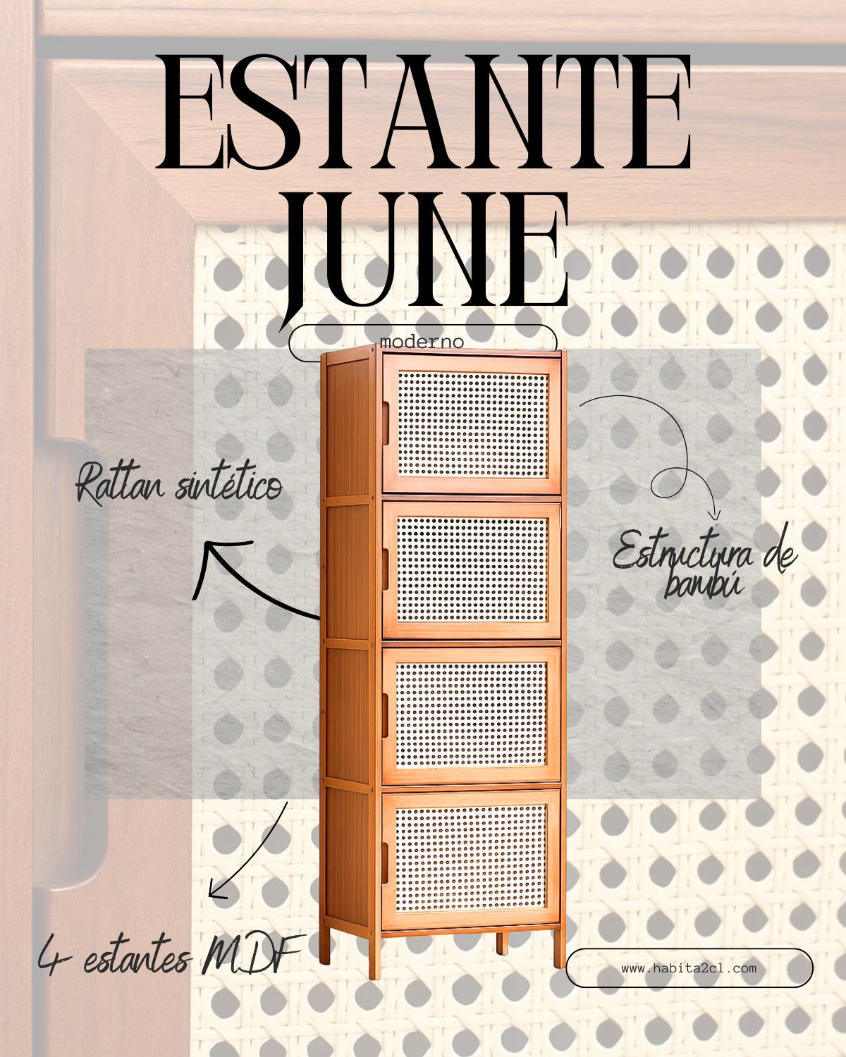 Estante Vitrina June