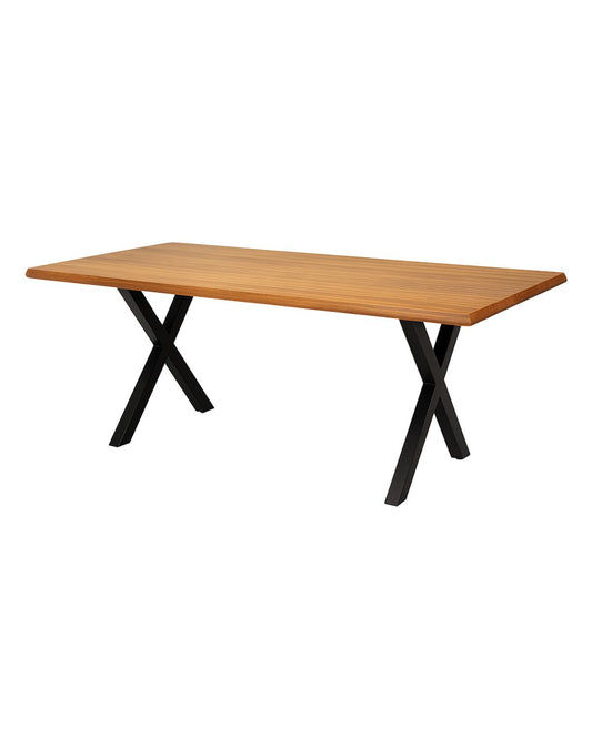 Mesa Rustic Cross 180x90 cm