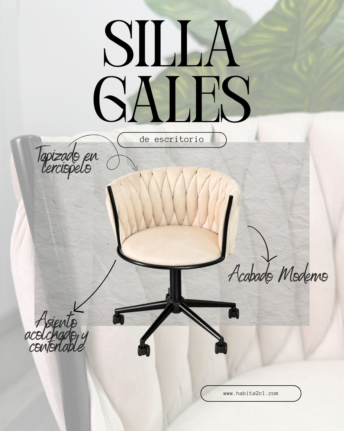 Silla Gales de Escritorio