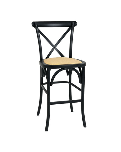 Taburete Crossback de Madera 66cm