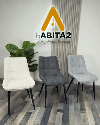 Comedor Merichair Black Minimalista