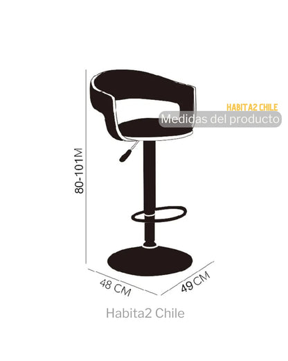 Taburete Madison (Ajustable)