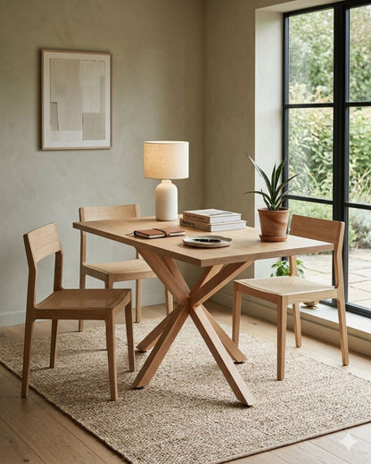 Mesa Escandinava Rectangular 140x90cm