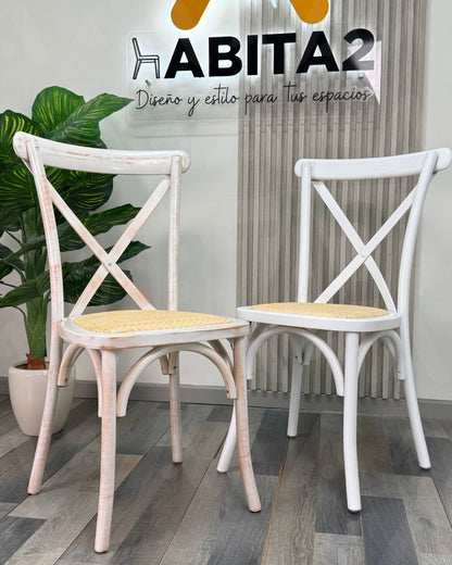 Silla Crossback de Madera