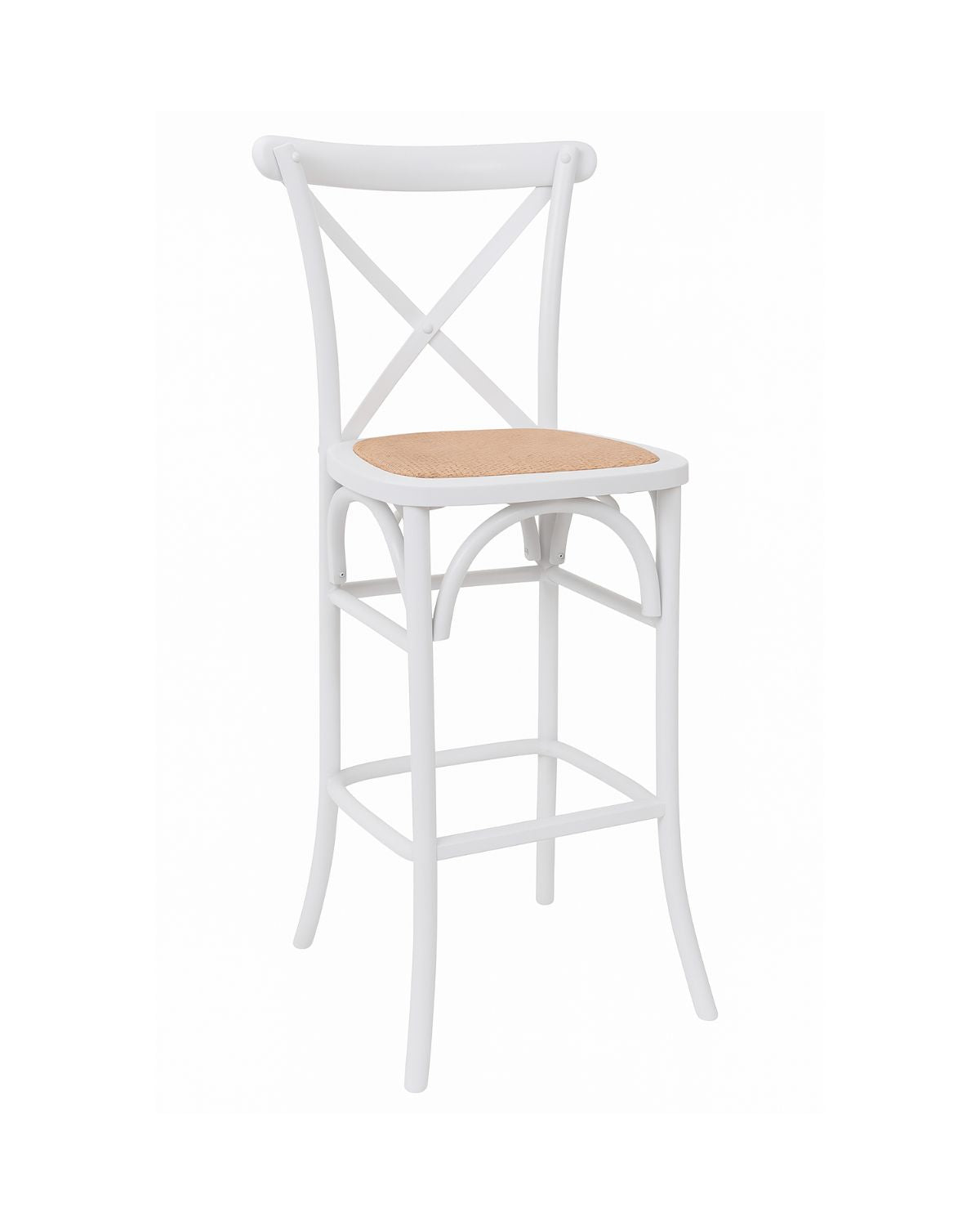 Taburete Crossback de Madera 66cm