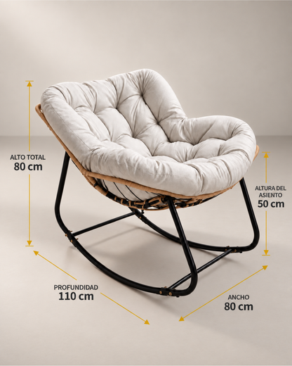 Sillon Mecedor Papasan