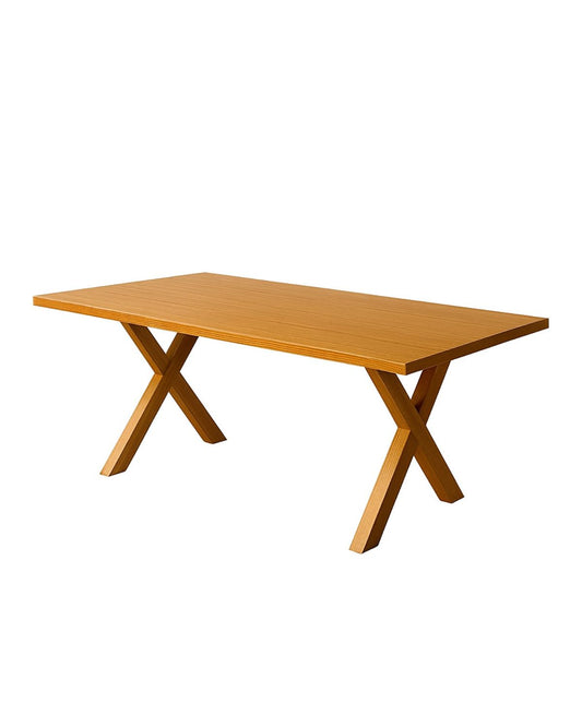 Mesa Rustic Cross 160x90 cm