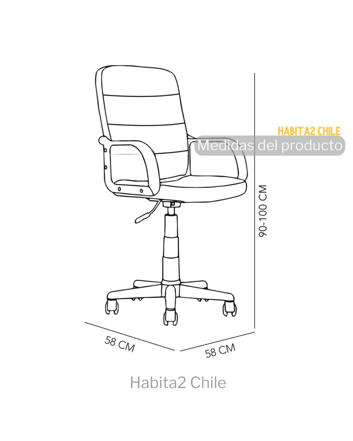 Silla de Escritorio Ejecutiva PRO