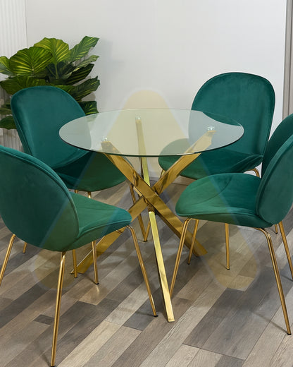 Comedor Dubai Berlín Gold