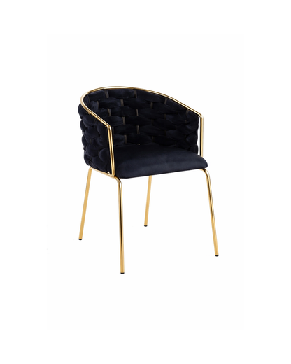 Sitial Arthur Terciopelo Gold