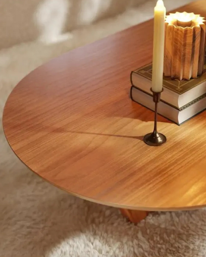 Mesa de Centro Oval 120x68cm