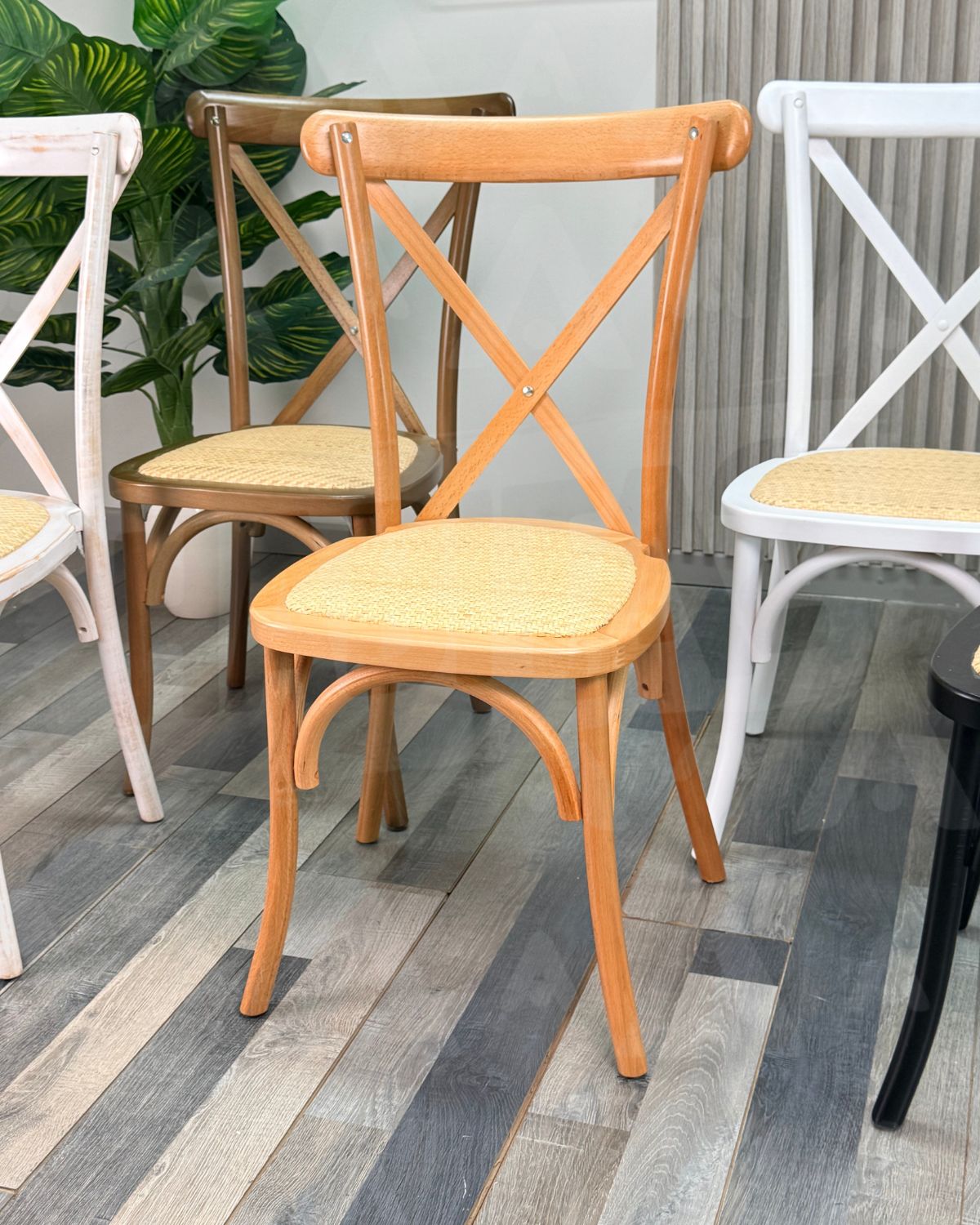 Silla Crossback de Madera