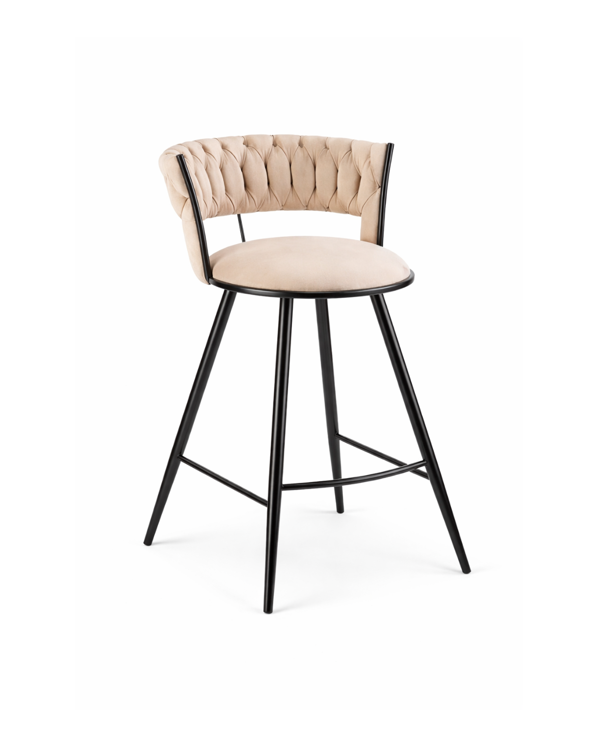 Silla de bar Gales Black 66 Cm