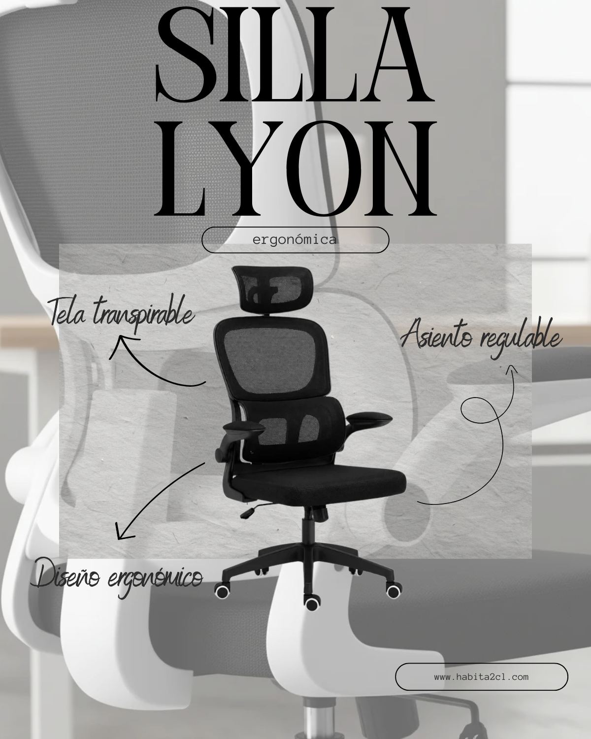 Silla Lyon de Oficina