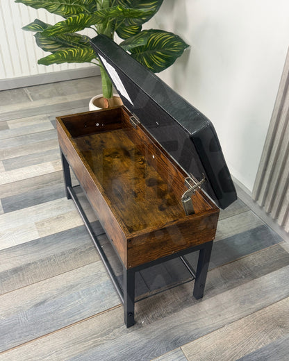 Banco Industrial con Baúl