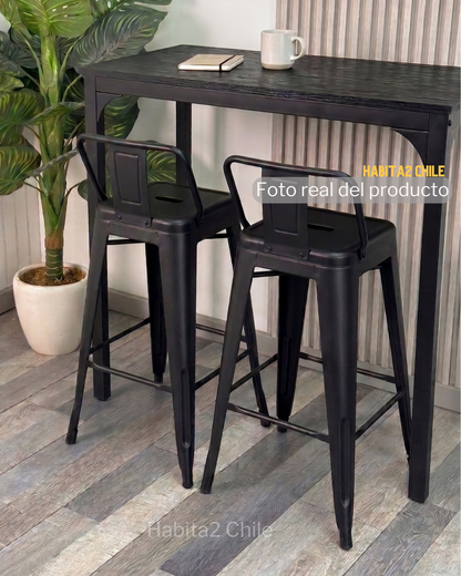 Set Black Tolix 65cm
