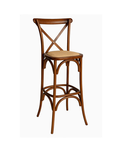 Taburete Crossback de Madera 66cm