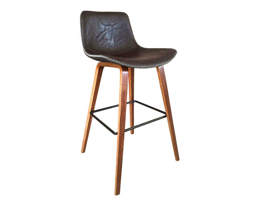 Taburete Cuero 75 cm
