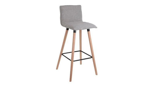 Silla de bar Anto Gris