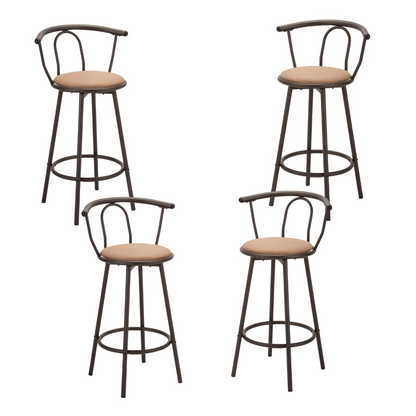 Pack 4 Silla de bar Giratoria