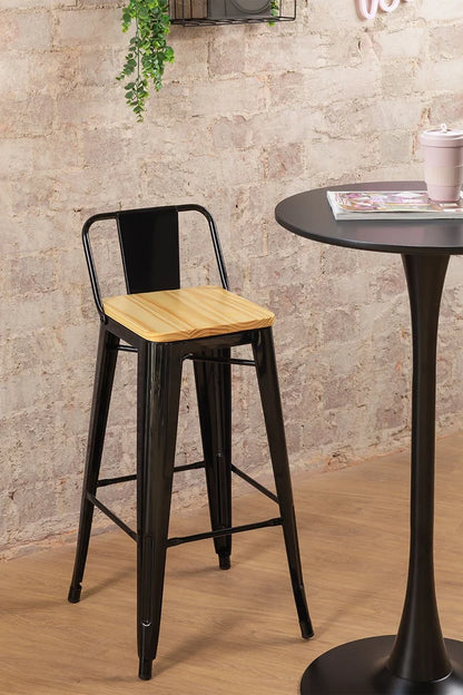Taburete Tolix Wood 66 cm