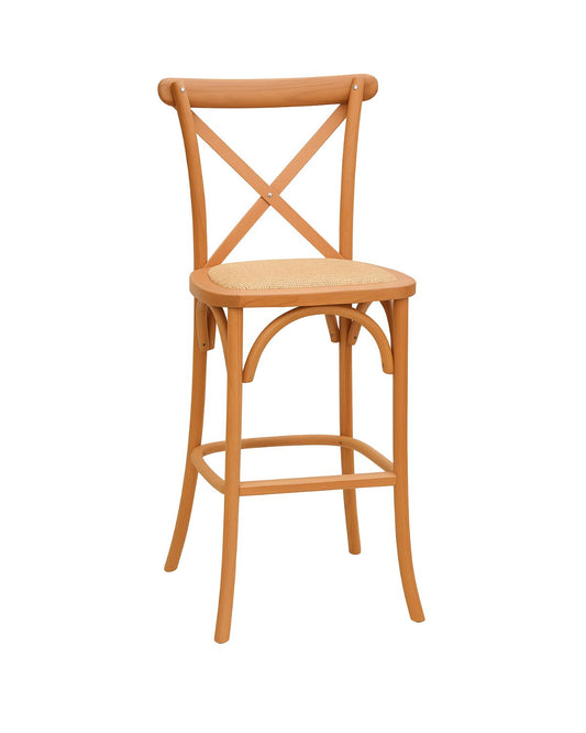 Taburete Crossback de Madera 66cm