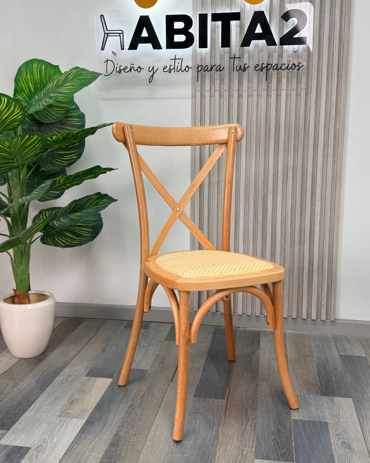 Silla Crossback de Madera