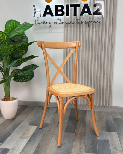 Silla Crossback de Madera