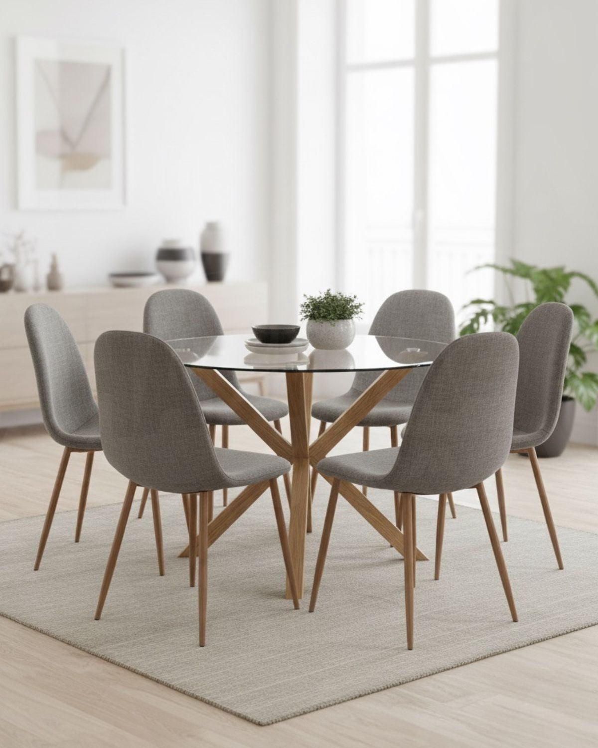 Comedor Trendytop Nordic de Vidrio