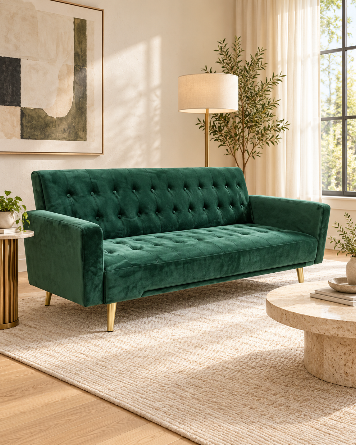 Sofa Cama Aspen Terciopelo