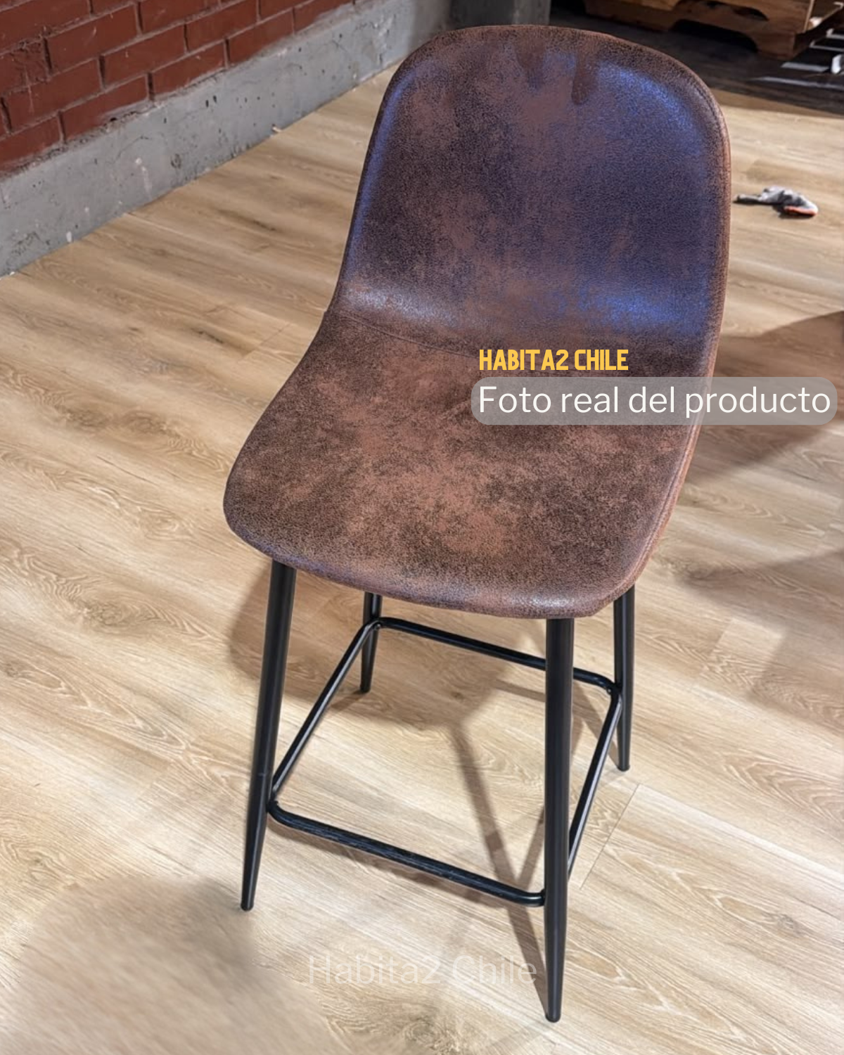 Taburete Trendy Ecocuero 65cm