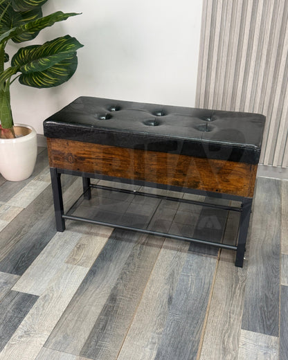 Banco Industrial con Baúl