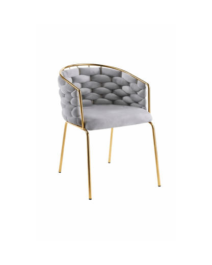 Sitial Arthur Terciopelo Gold