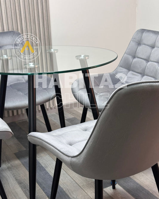 Comedor Cuadros Minimalista