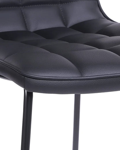 Pack 4 Taburetes Cuero Blacky 64 cm