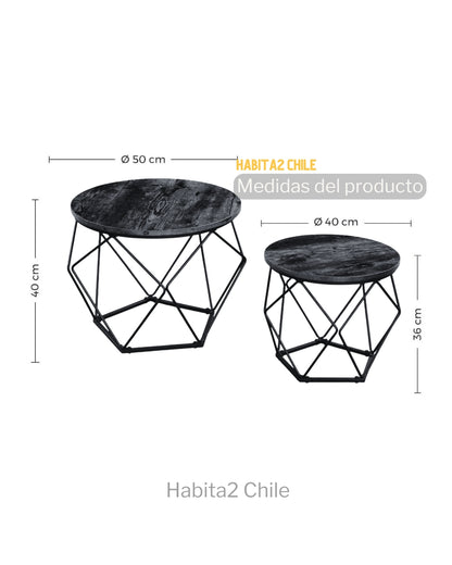 Set Mesa de Centro Rubik