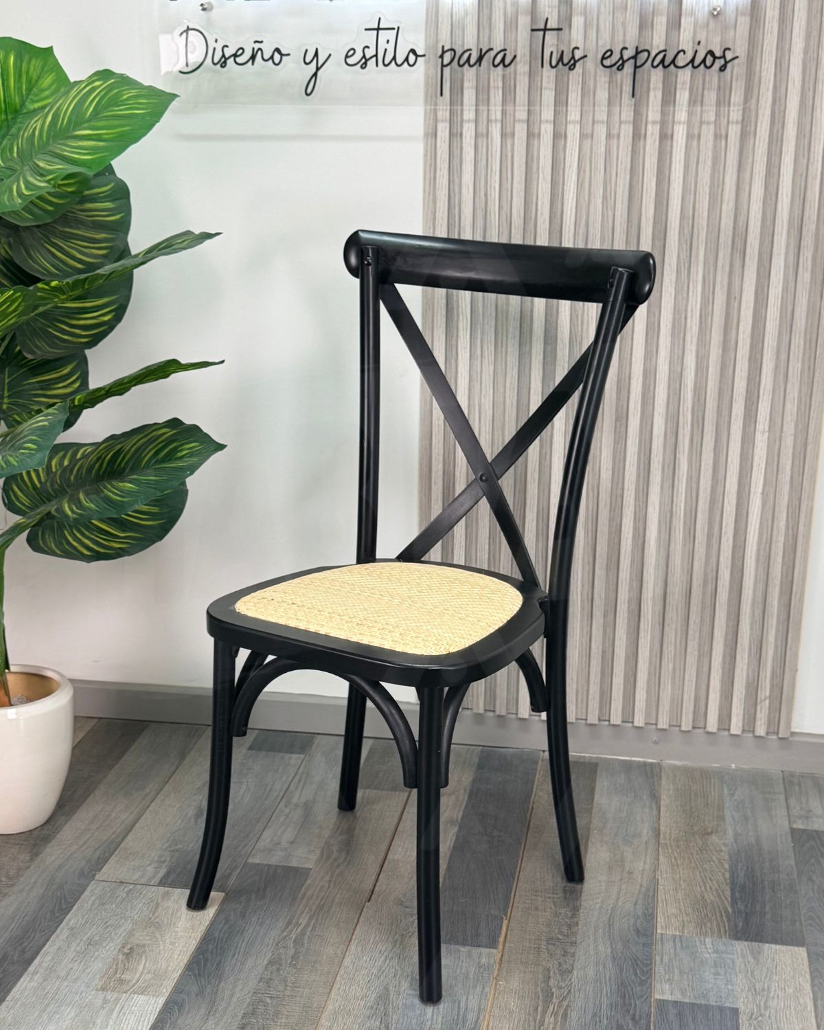 Silla Crossback de Madera