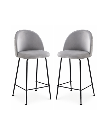 Pack 2 Taburete Deluxe Black