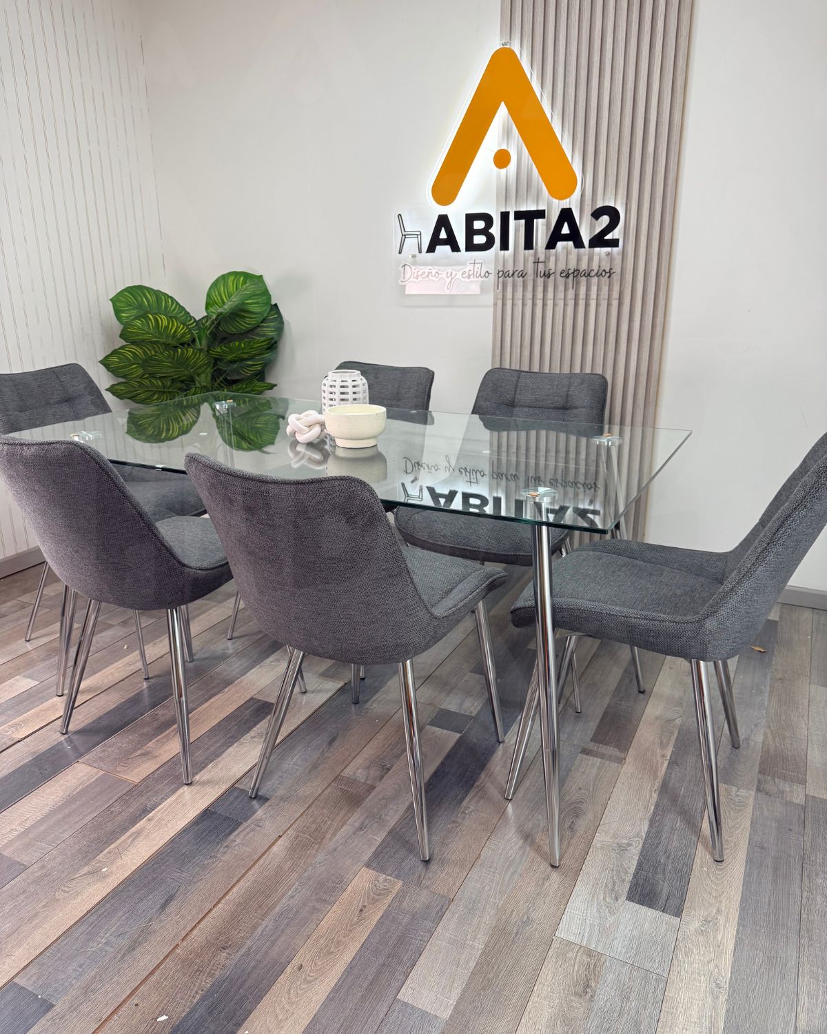 Comedor Merichair Prince Silver