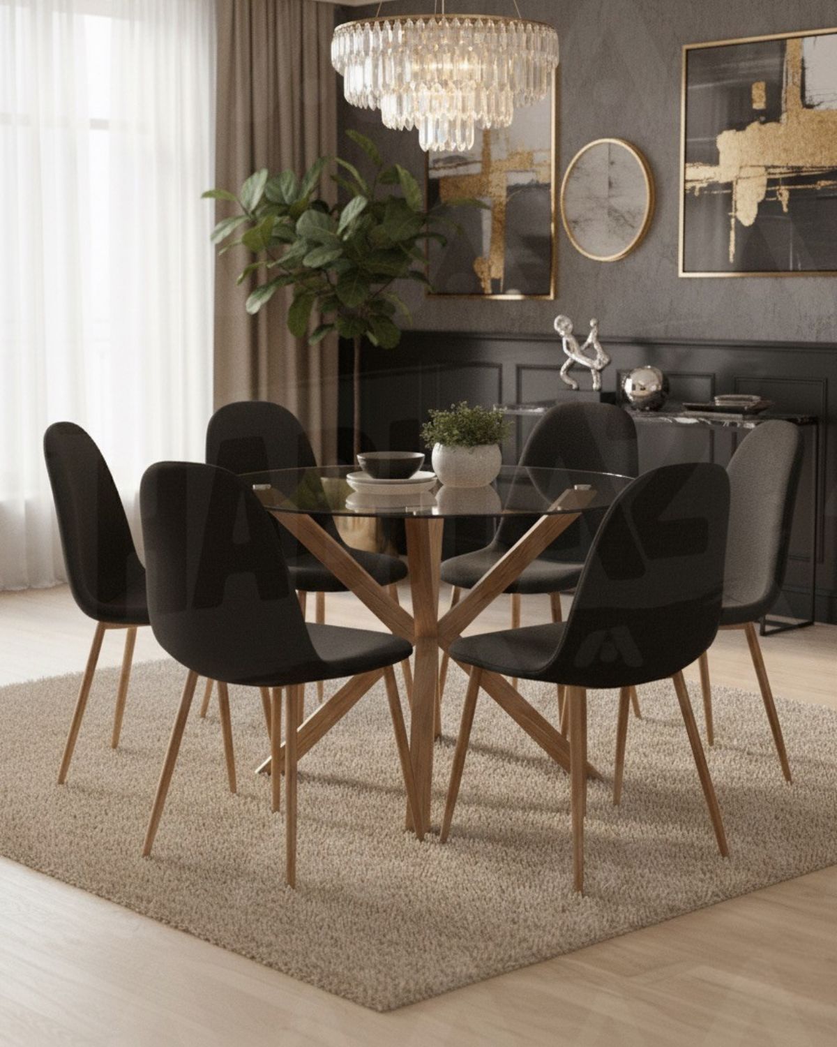 Comedor Trendytop Nordic de Vidrio
