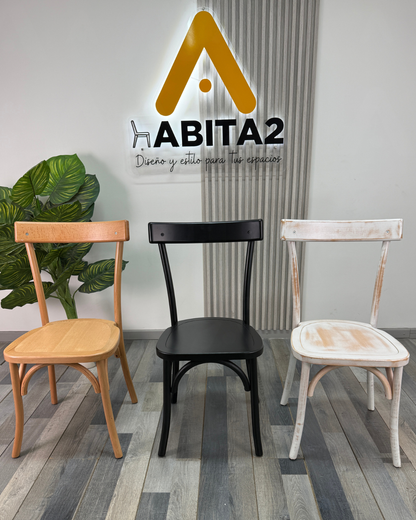 Silla Vintage de Madera