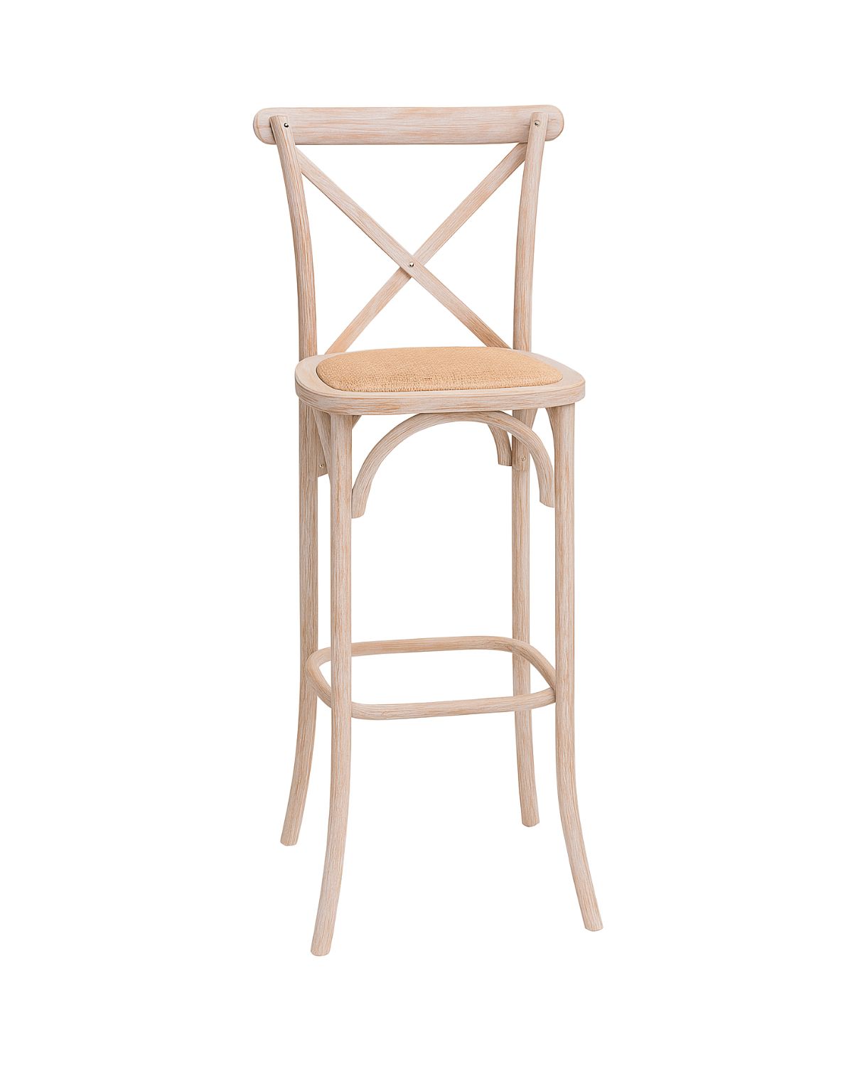 Taburete Crossback de Madera 66cm