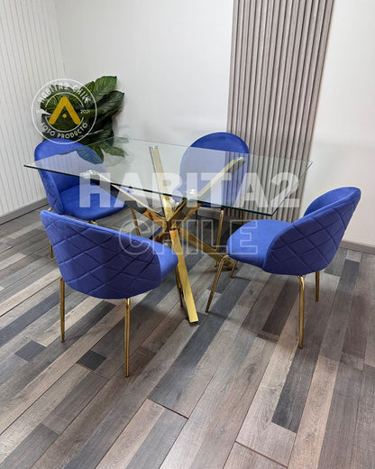 Comedor Madrid Nordic Gold