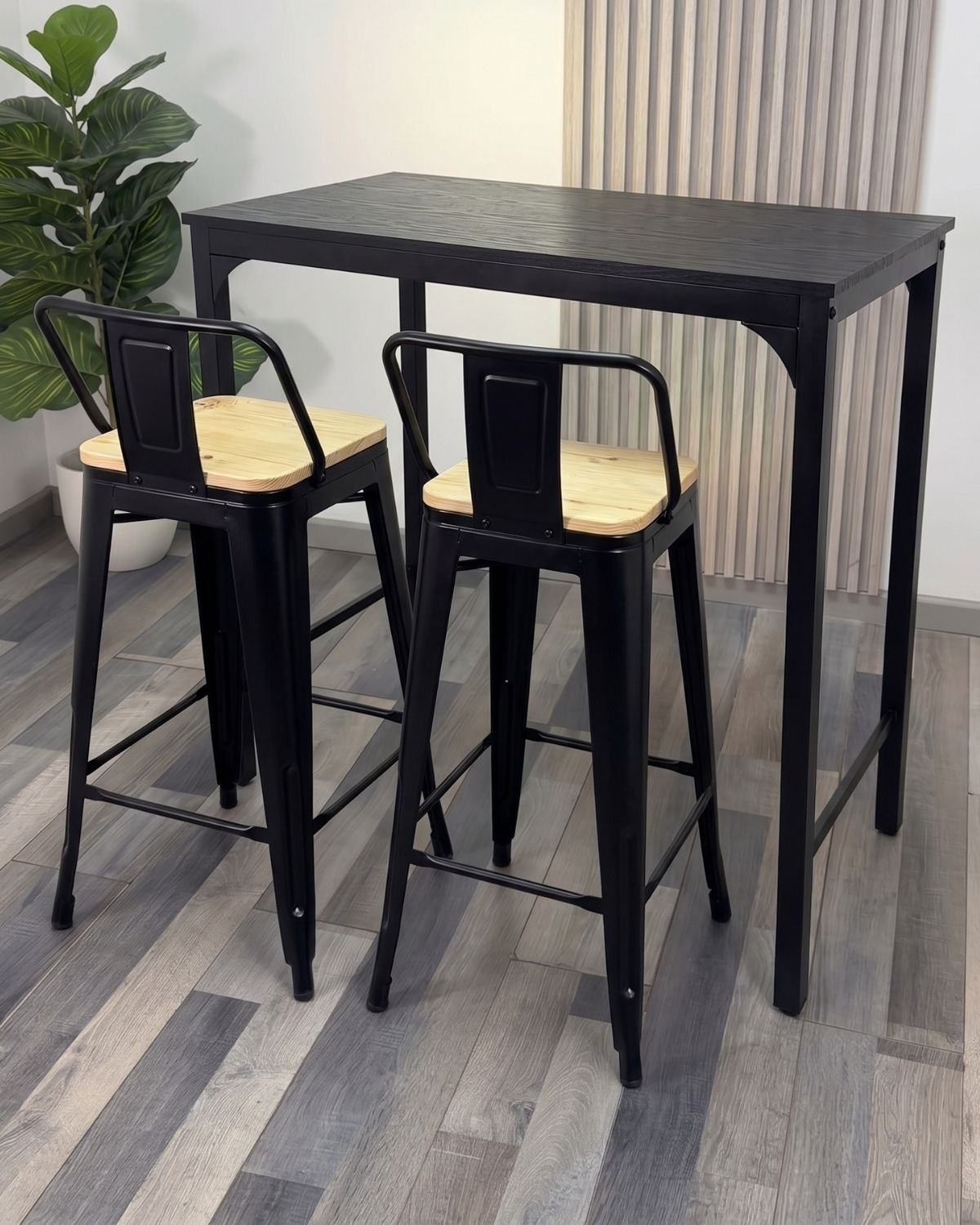 Set Black Tolix 65cm