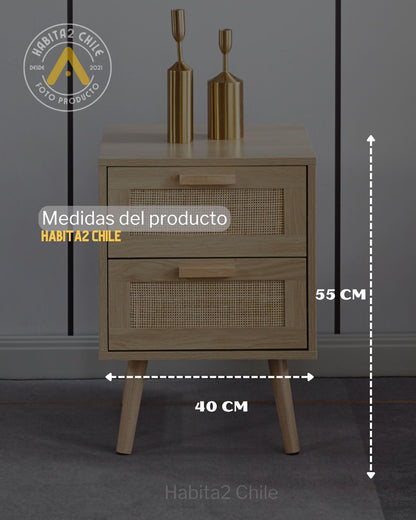 Velador Wood Claro