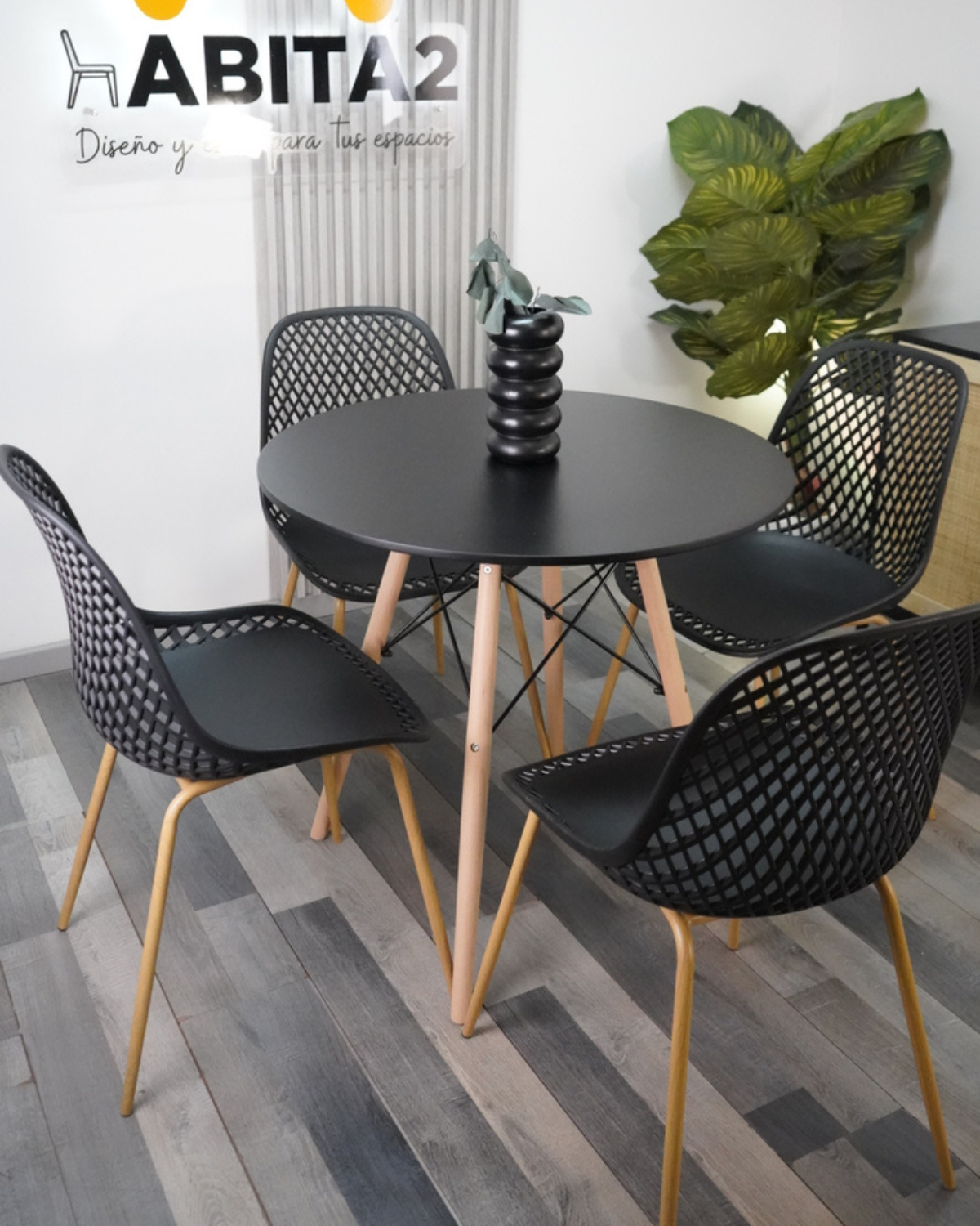 Comedor Panal Eames 80 cm