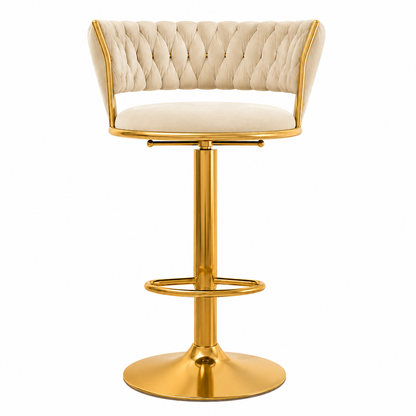 Taburete Queen Terciopelo (Ajustable)