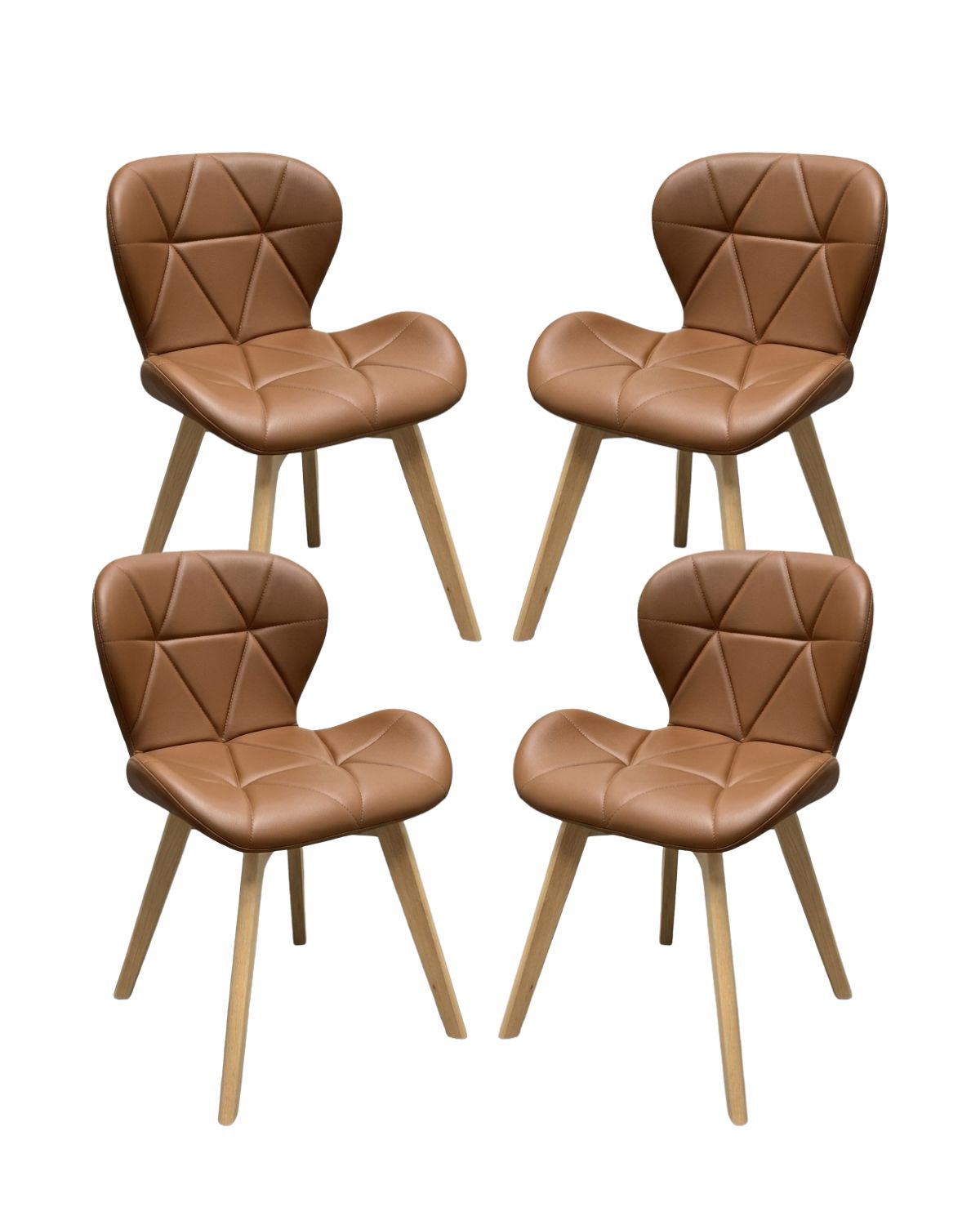 Pack 4 Sillas Radar Wood