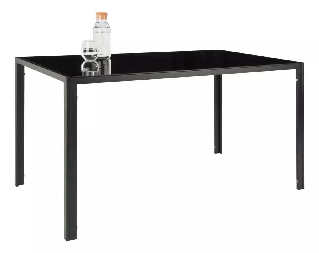 Comedor Dining Negro 6P